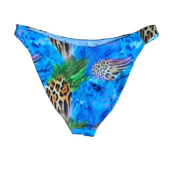 ASOS Designs Animal Print Bikini Bottom Size US 12 NWT - Picture 3 of 4